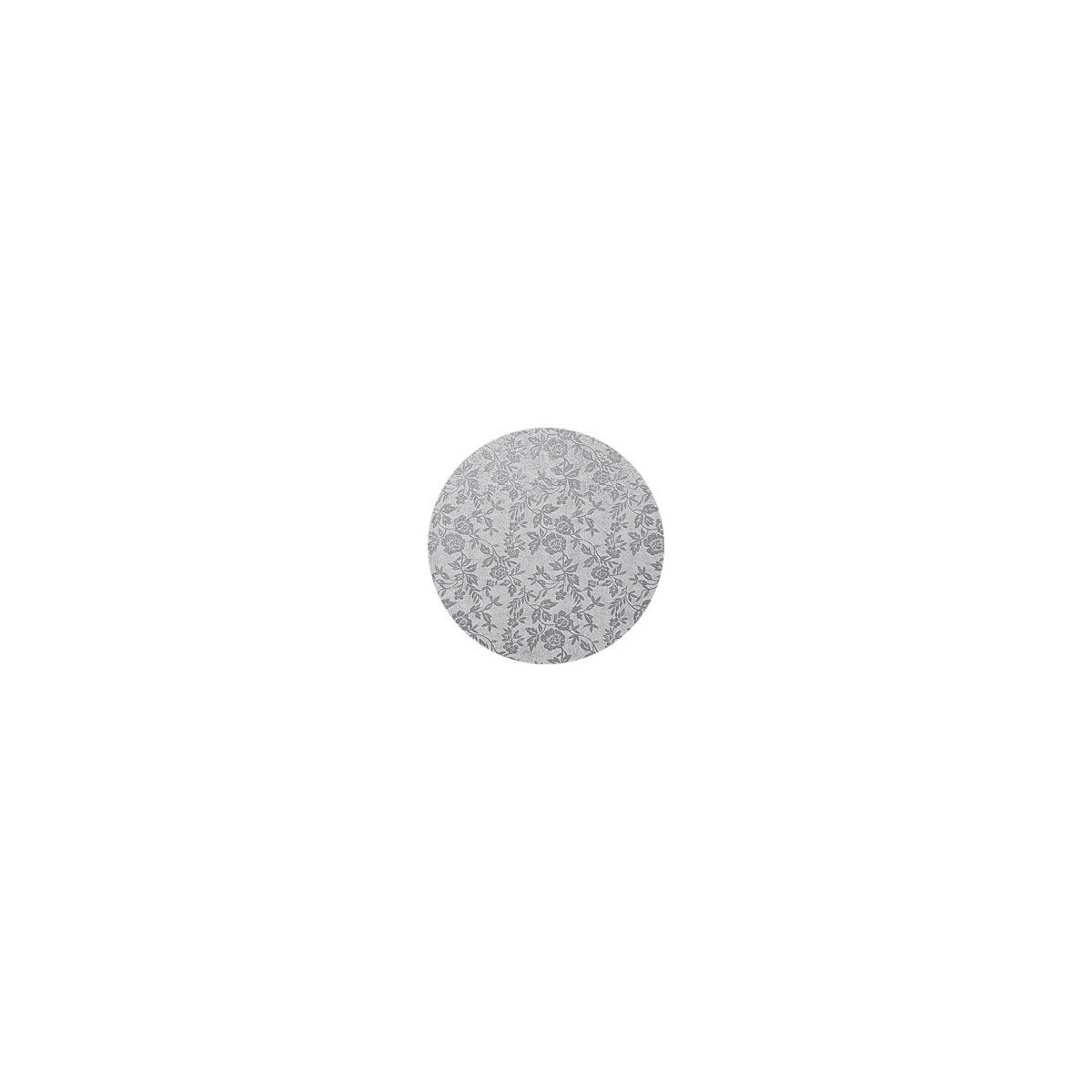 1030349 PLATEAU ROND Ø 40CM ARGENT