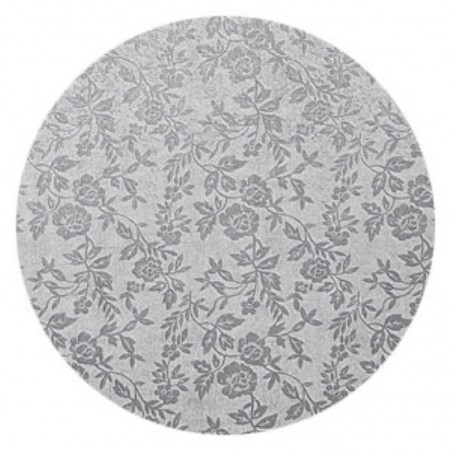 1030350 PLATEAU ROND Ø 45CM ARGENT