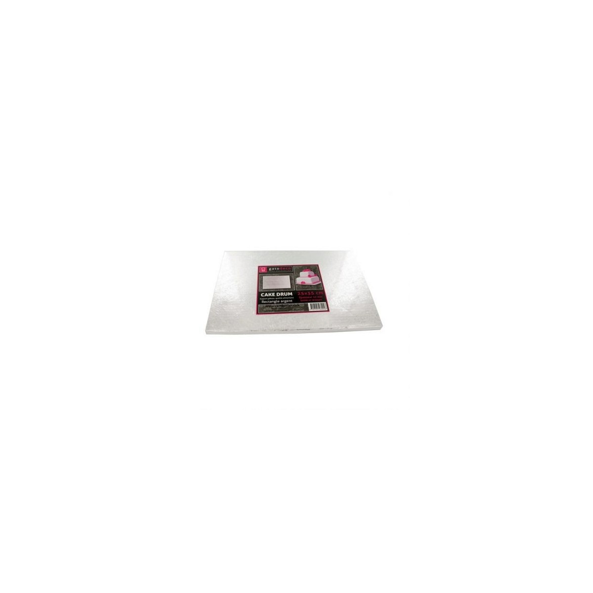 1031493 PLATEAU RECTANGULAIRE ARGENT 25 X 35CM