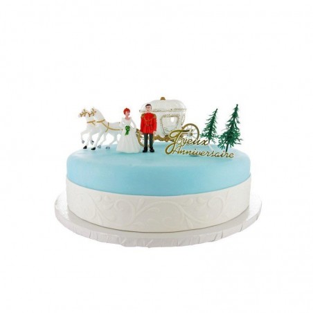 KIT DECORATION GATEAU CARROSSE