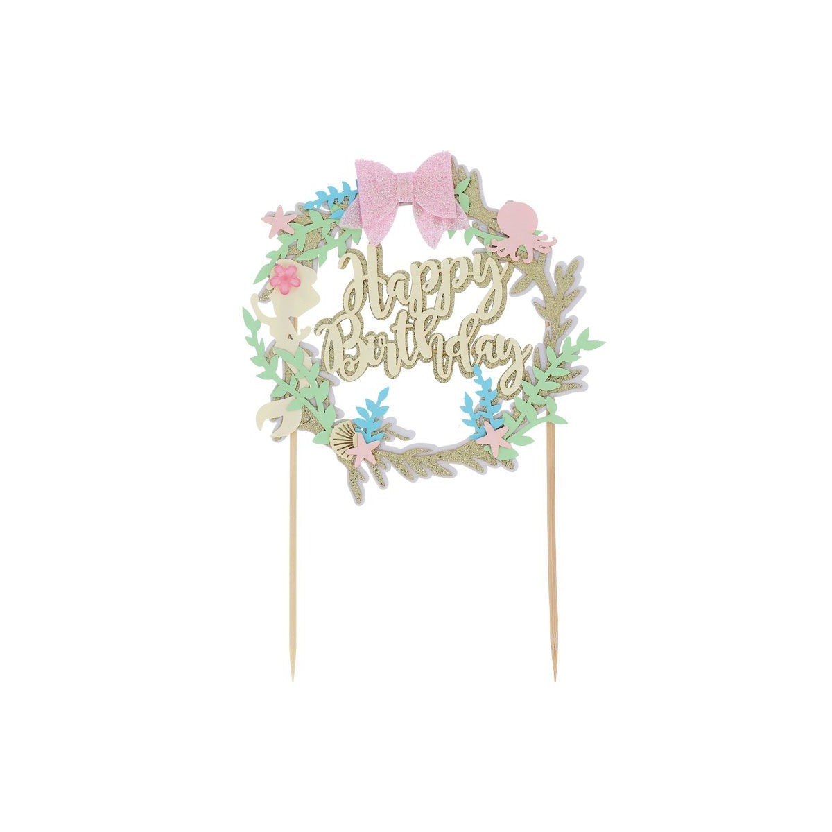 CAKE TOPPER HAPPY BIRTHDAY SIREN 