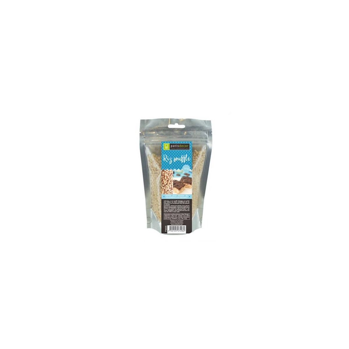 RIZ SOUFFLE EN SACHET DE 50G