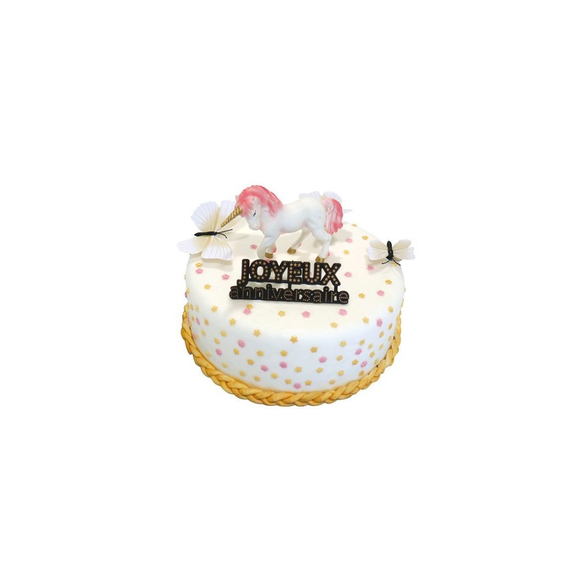 KIT DECOR GATEAU LICORNE