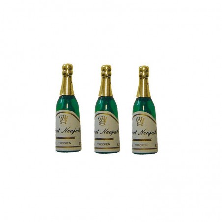 15109  BOUTEILLE DE CHAMPAGNE PETITE 144PCES 