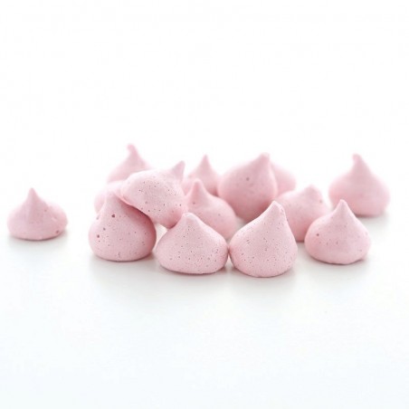 1057356 BOUTONS DE MERINGUE ROSE 200 G S/CDE