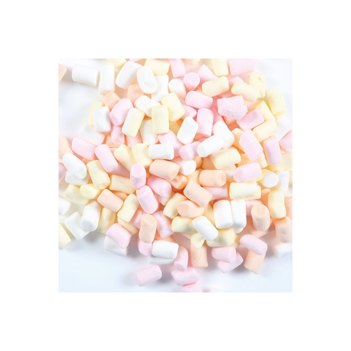 57468 MINI MARSHMELLOW 1 KG  POTJE