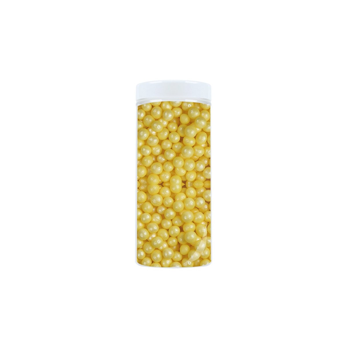 57546  PERLES DE SUCRE PEARLY JAUNES 400 G S/CDE