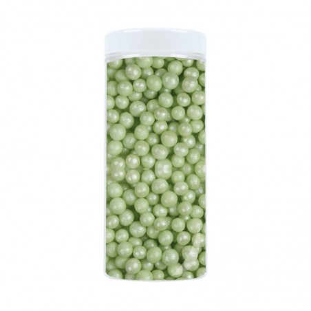 1057547 PERLES DE SUCRE PEARLY VERTES  400 G