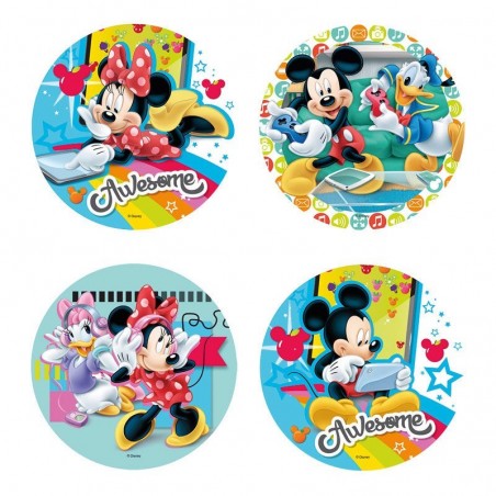 + 72031  DISQUE MICKEY MOUSSE 21CM S/CDE