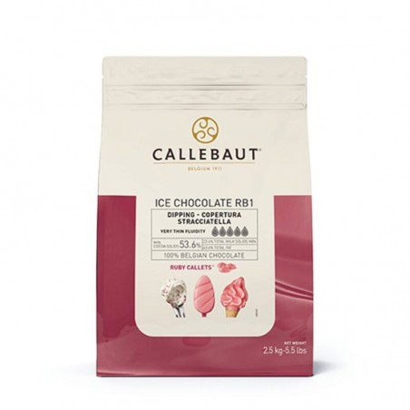 CALLEBAUT ICE-43-RUBY-552 CHOCOLADE RUBY 2.5KGKG