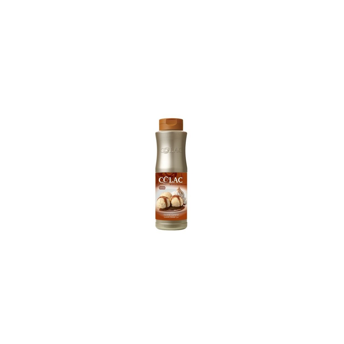 COLAC TOPPING CARAMEL 1KG  BOTTLE