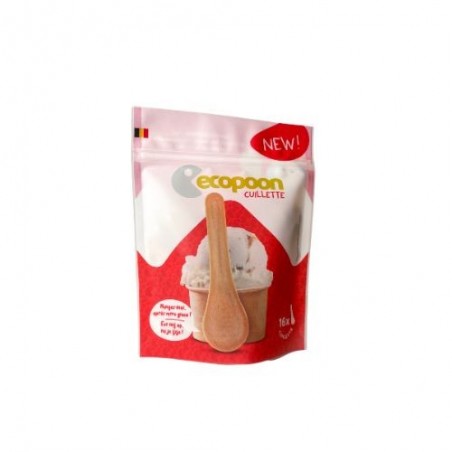 ECOPOON CUILLÈRE BISCUIT "À DÉGUSTER" 16PCSSCDE