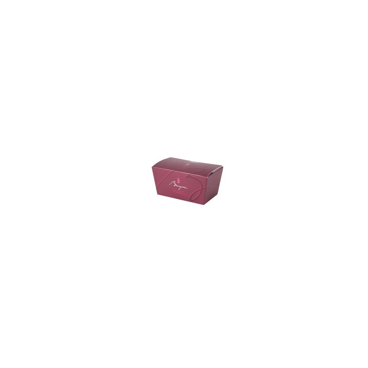 EMPTY BURGUNDY BOX 500GR BRUYERRE 50 PIECES 