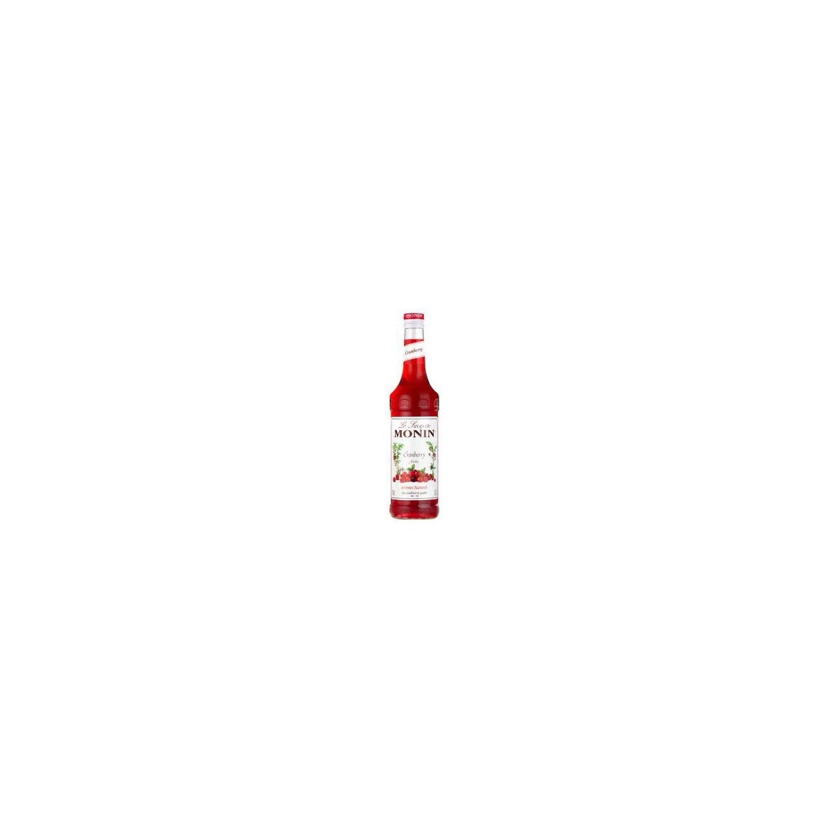 MONIN CRANBERRY SYRUP 70CL  BOTTLE