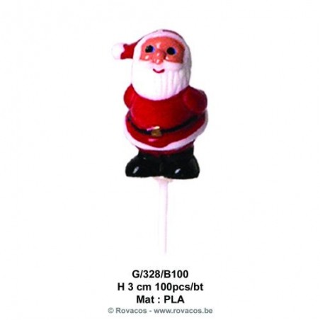 MINI KERSTMAN 100 STUKKENDOOS