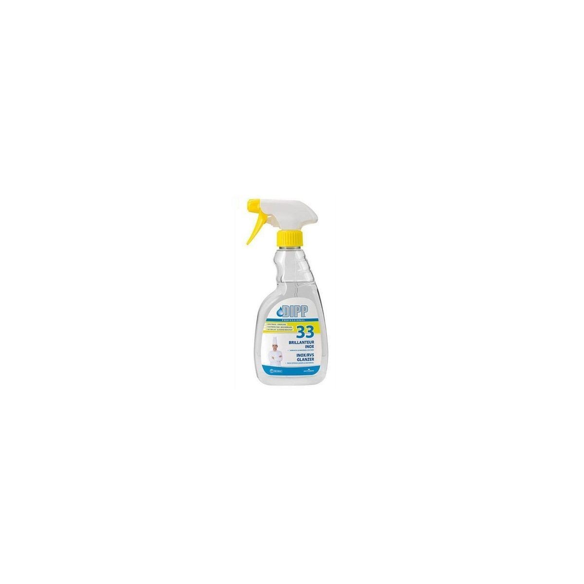 DIPP 33 BRILLANTEUR INOX SPRAY EASY PRO  500ML