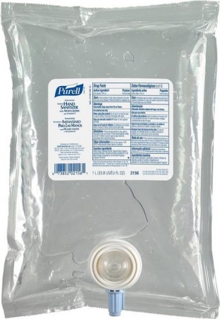 + PURELL 215608 GEL ANTI SEPTIQUE NXT  EN POCHE 4 X 1L