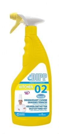 DIPP 02 DEGREASER MOUSSE 750ML