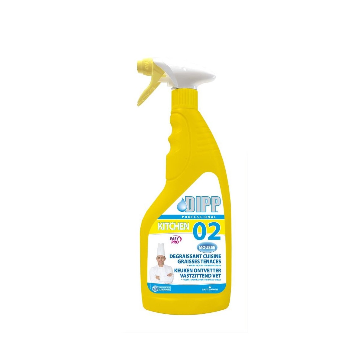 DIPP 02 DEGREASER MOUSSE 750ML