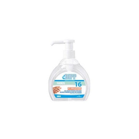 DIPP 16 WATERLOZE HYDROCALCULERENDE HAND GEL 500ML  STUK