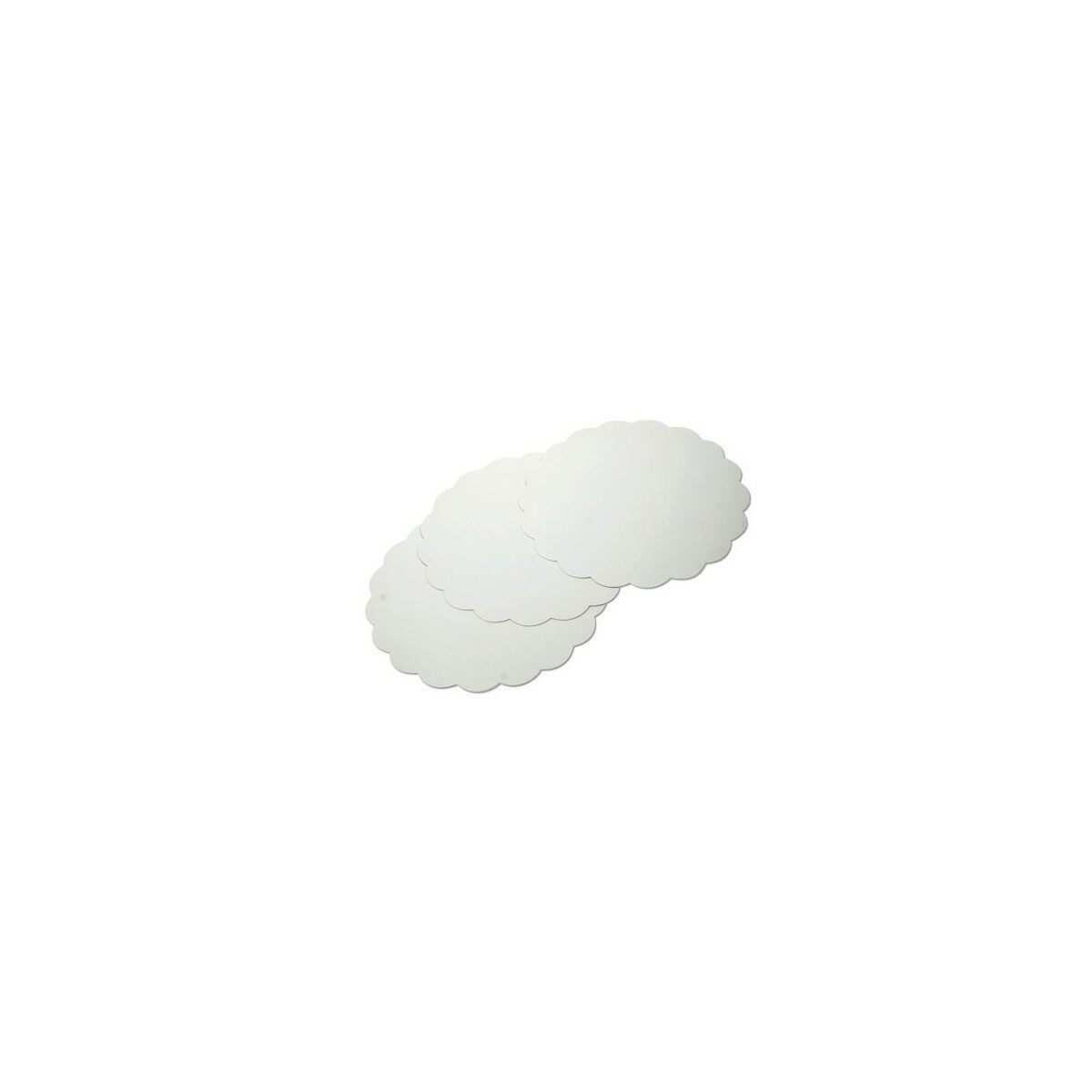 WHITE CAKE BOARD STANDARD Ø15CM FOSTPLUS INCLUDED 5KG  KG