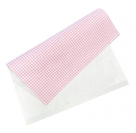 PAPIER BOUCHER VICHY ROSE DUPLEX 32X40CM 10KG  FOST+ 2024 INCLUS 0,1209€/KG