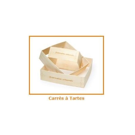 PANI TOURTE CARRE COTE 13CM HT 2.5CM NEUTRECARTON DE 400 PIÈCES LIVRE SANS PAPIER