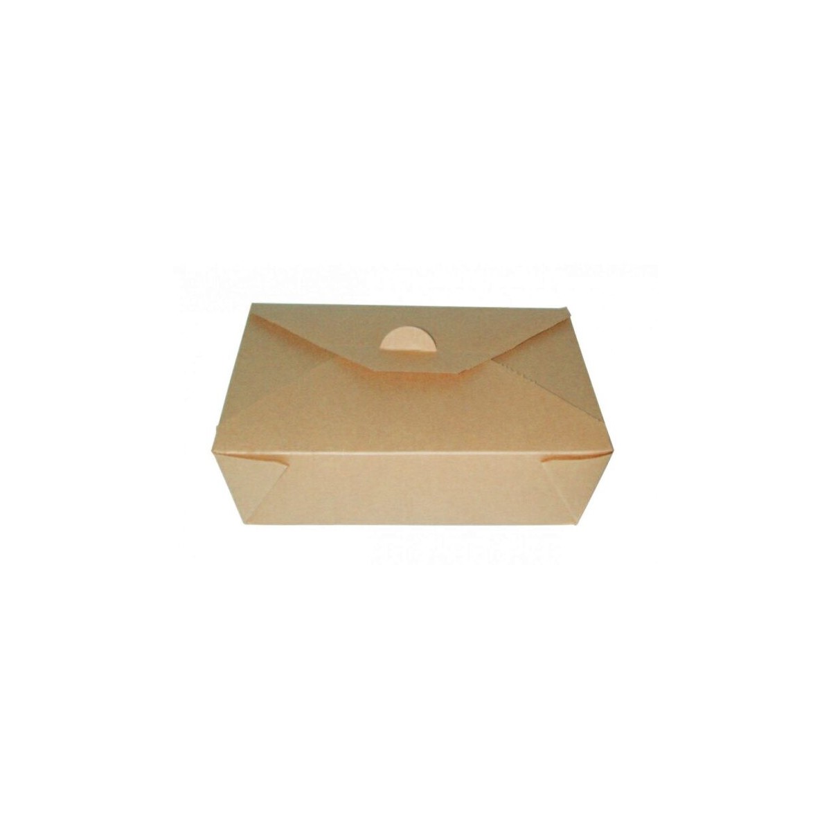 210BIO3K BOITE REPAS CARTON KRAFT 218X160X65MMCOLIS DE 50PC