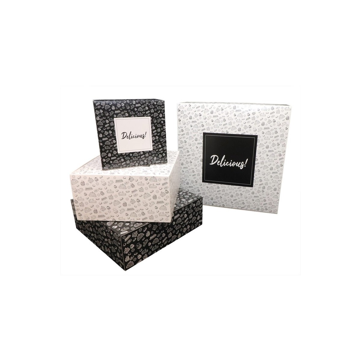 BOITE A CHOUX STANDARD 17 X 10 CM 100P  FOST + COMPRIS