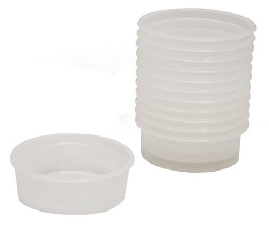 POT EN PLASTIQUE POUR BABA BABY CUP 3/32 Ø94X32MM 100 PIECES FOST + COMPRIS