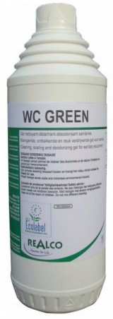 + REALCO LIQ1055 WC GREEN ECO DETREGENT 12 X 1L