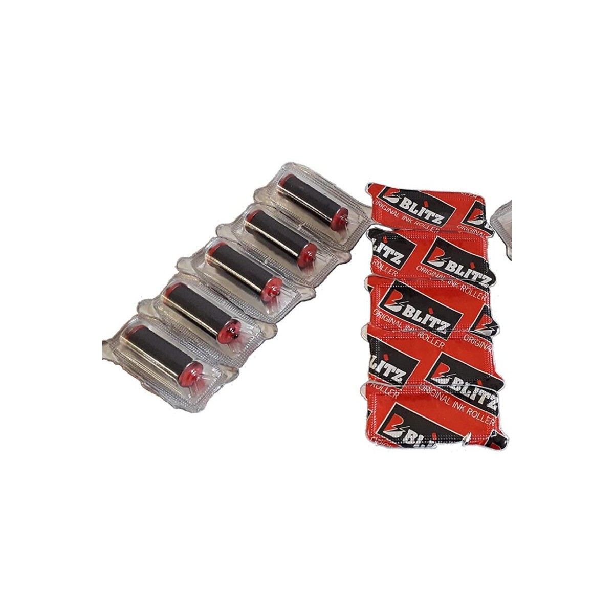 ROULEAUX ENCREURS POUR ETIQUETEUSE BLITZ C6/C8/C205PCES