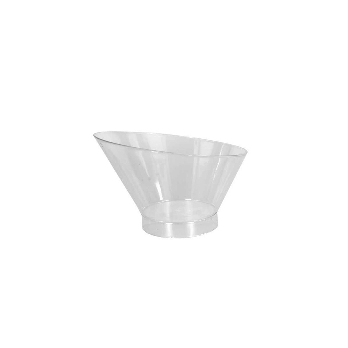 VERRINE CUP EVASE 195 ML PS CLAIRPAQUET DE 10 PIÈCES