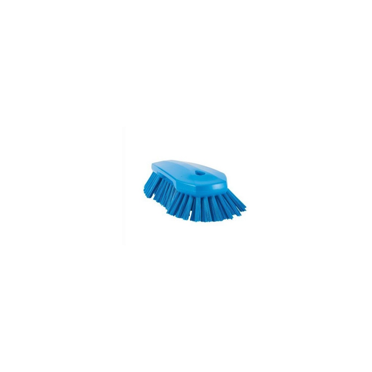 VIKAN 38903 BROSSE RECURER MAIN DUR POLYESTER BLEU  20CMX6X7CM