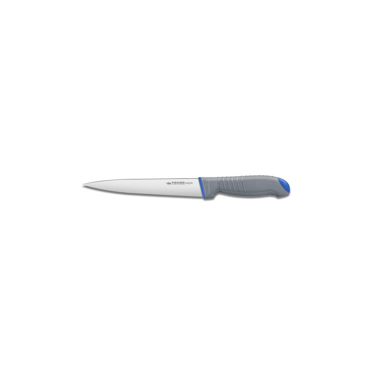 FISCHER BLEEDING KNIFE 14CM BI-MATERIAL HANDLE BLUE 78020-14GB