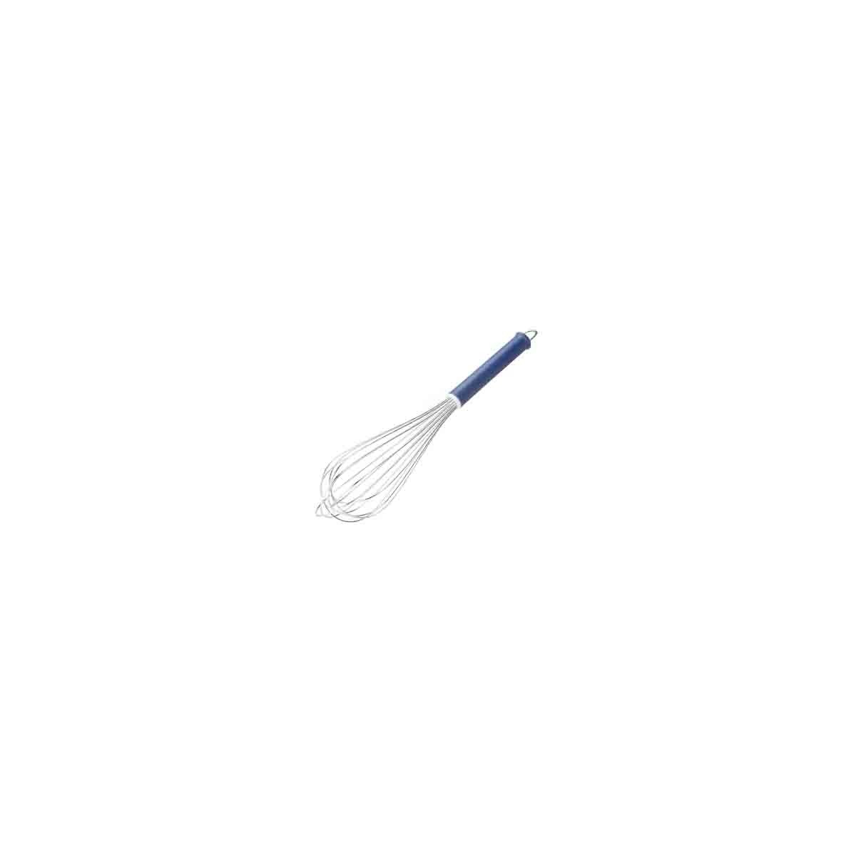 THERMO-HAUSER FOUET SAUCE  25CM MANCHE BLEU INOXWD - 6 FILS 1.5MM