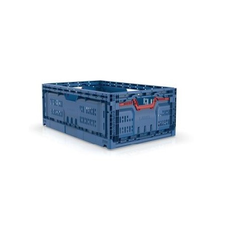 BAC PLIABLE EURONORM 60X40X23CM BLEU PERFOREVOLUME 45L 