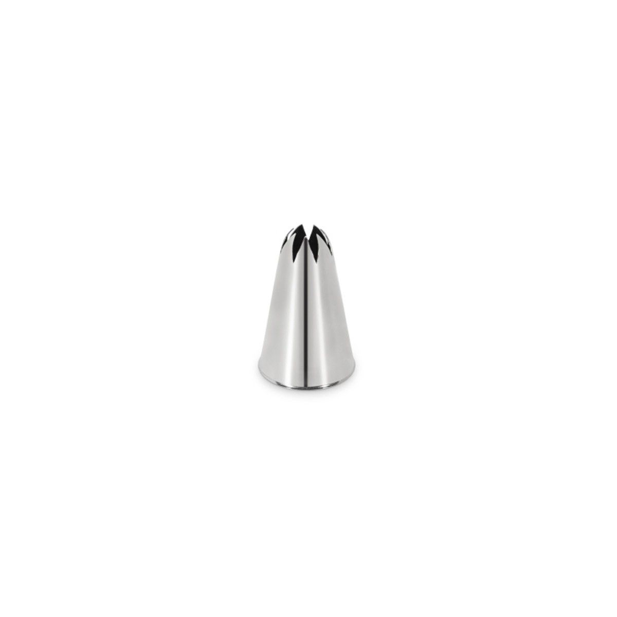 DOUILLE INOX ETOILE DIAM 6MM STYLE FERMEE