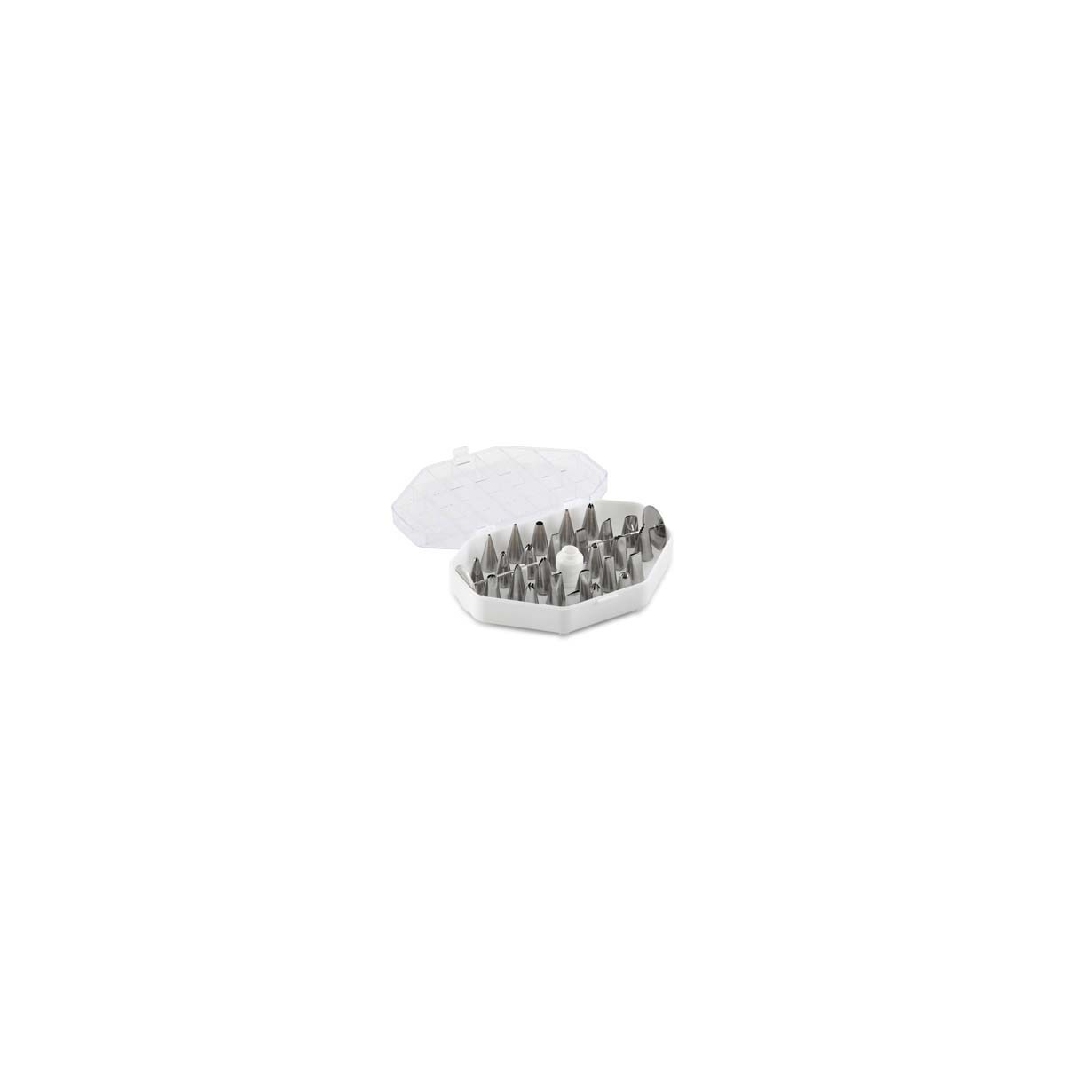 SET VAN 29 INOX SPUITJES ASSORTIMENT DECO KLEINE MODELDOOS