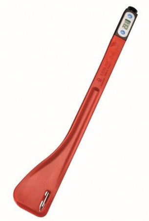 MATFER SPATULE 38.5CM THERMOMETRE 200° ROUGE