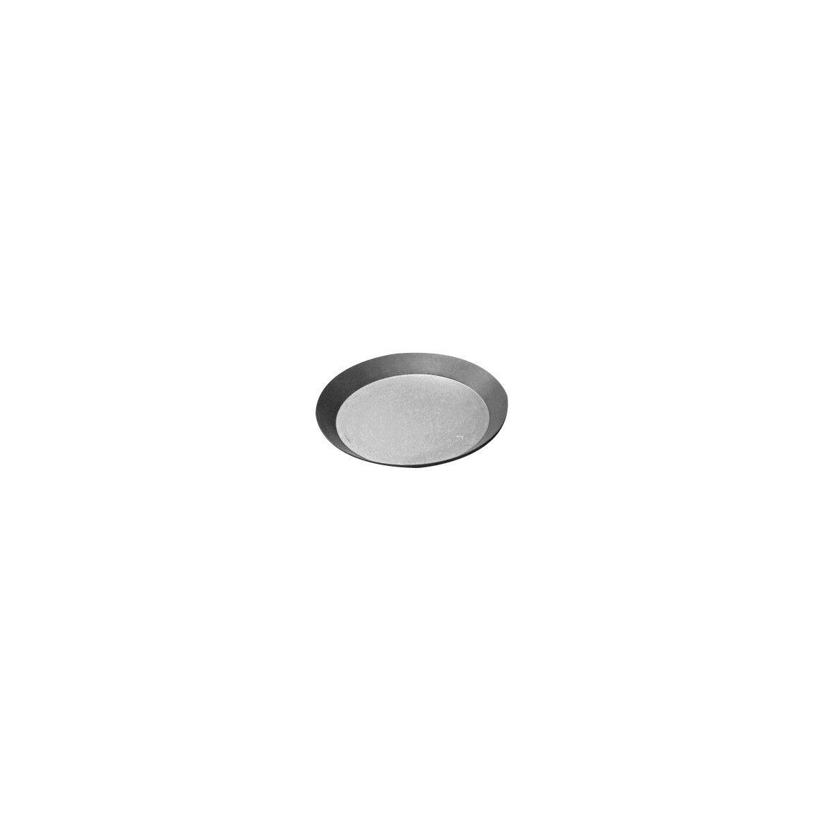 PLATINE A TARTE ALUMINISEE Ø 18 CM BORD UNI EVASE 25MM 