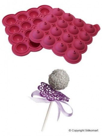 ++MOULE SILIKOMART POP CAKE WONDER POPS 30MM