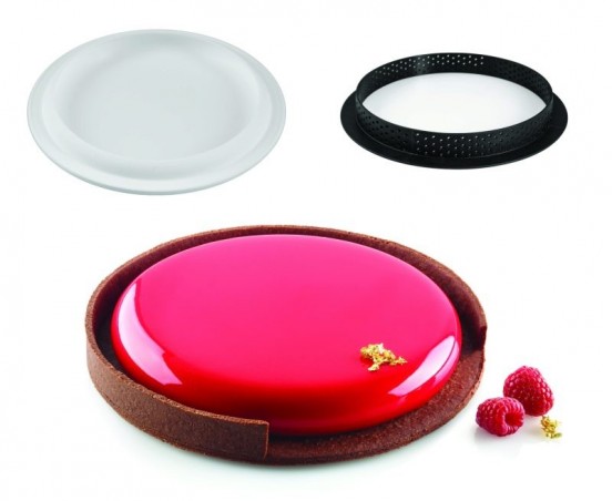 SILIKOMART KIT TARTE RING ROND Ø 190MM H 20MM 1 CERCLE + 1 MOULE