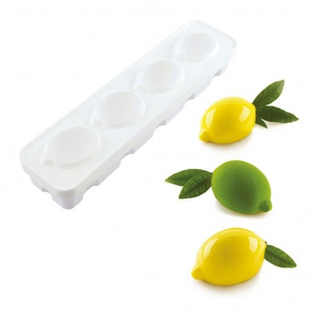 SILIKOMART VORM LIMONE & LIME 88,5 X 61,5MM H44,7MM VOL 120ML  STUK