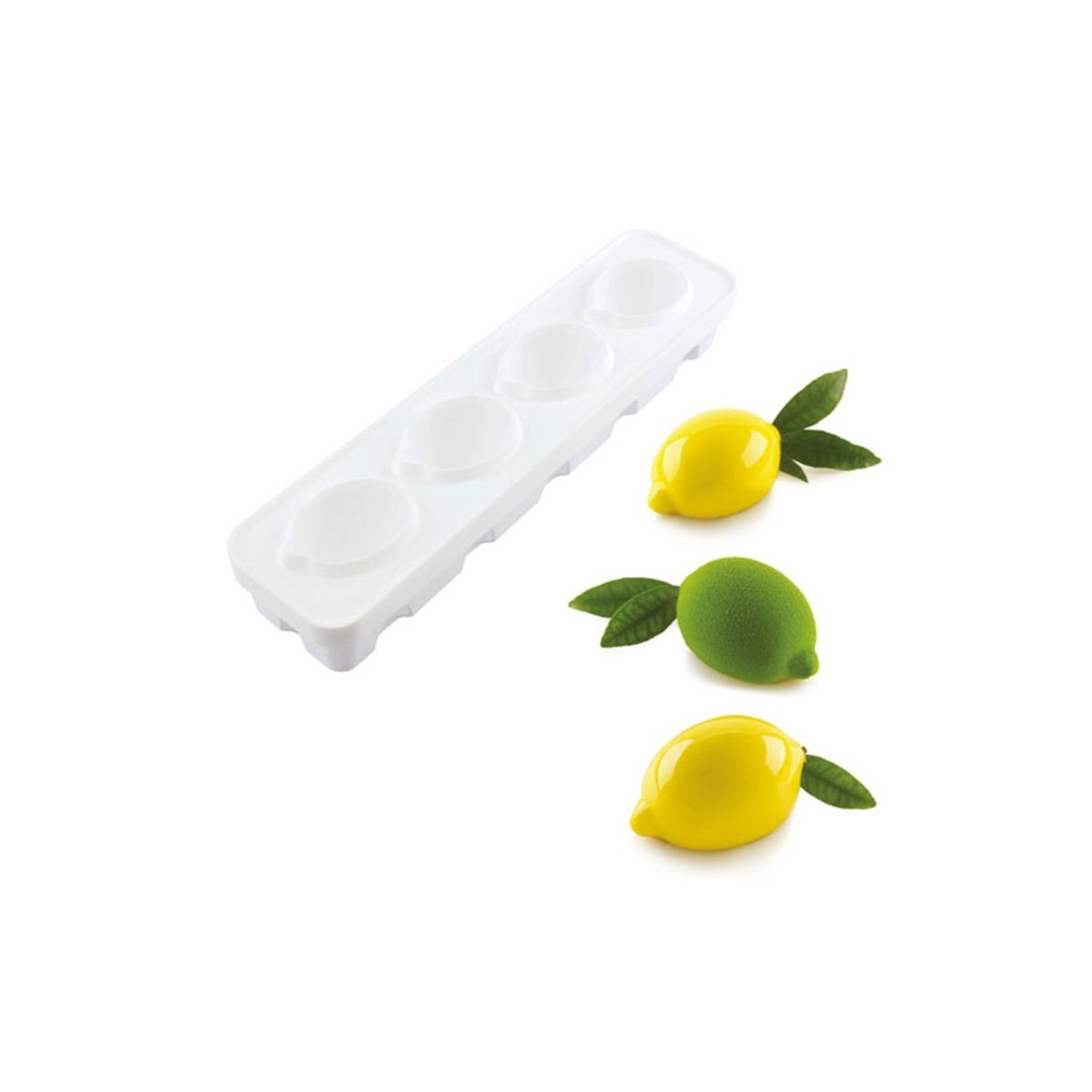 SILIKOMART VORM LIMONE & LIME 88,5 X 61,5MM H44,7MM VOL 120ML  STUK