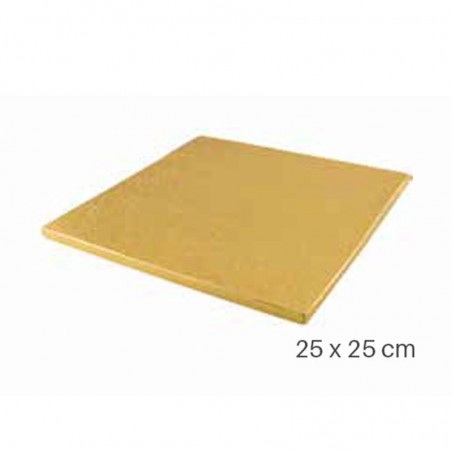 1030448 PLATEAU CARRE 25 X 25CM OR