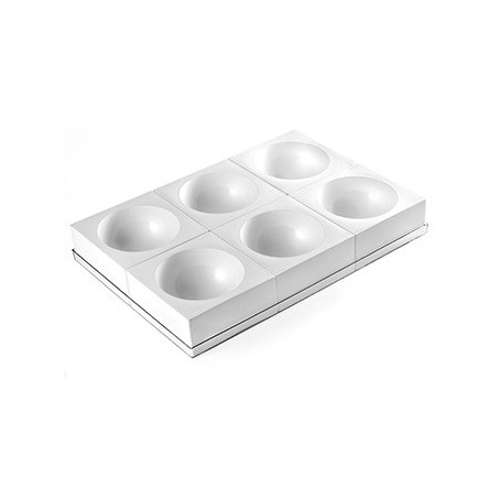 SILIKOMART SET DEMI-SPHERES EN SILICONE ZUCCOTTO Ø160 HT 80MM VOLUME 6 X 1108ML