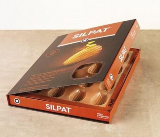 SILPAT® ORIGINE MADELEINES 16EMP 4,6X7,8CM H1,9CM 