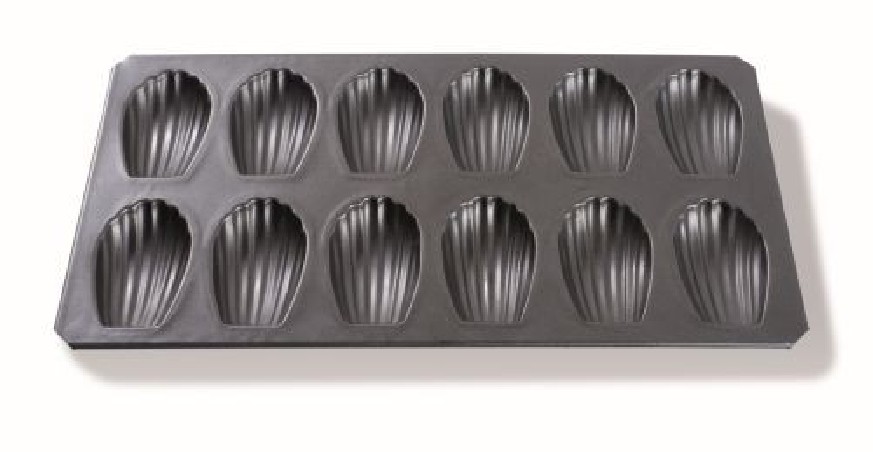 GOBEL PLAQUE 12 MADELEINES 8CM TEFLONNE