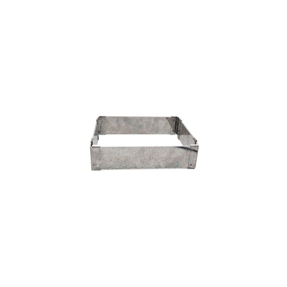 CADRE EN INOX EXTENSIBLE 216X310MM-H 5 CM  OUVERTURE MAX 405X605MM